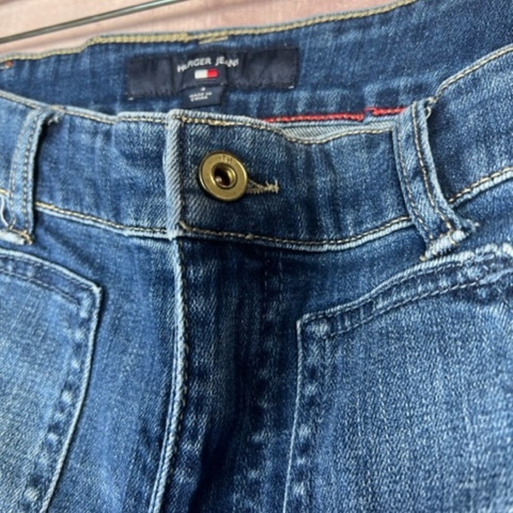 Womens Jean Capri Tommy Hilfgure Pants Size 4 - Picture 3 of 8